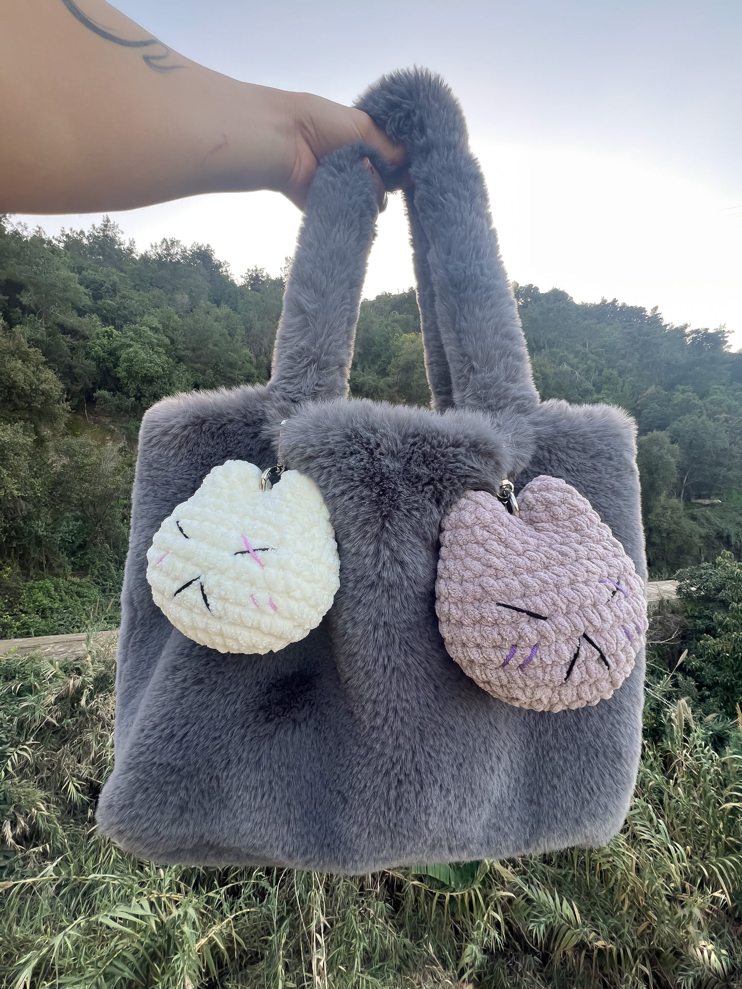 Dead Kitty bag charm