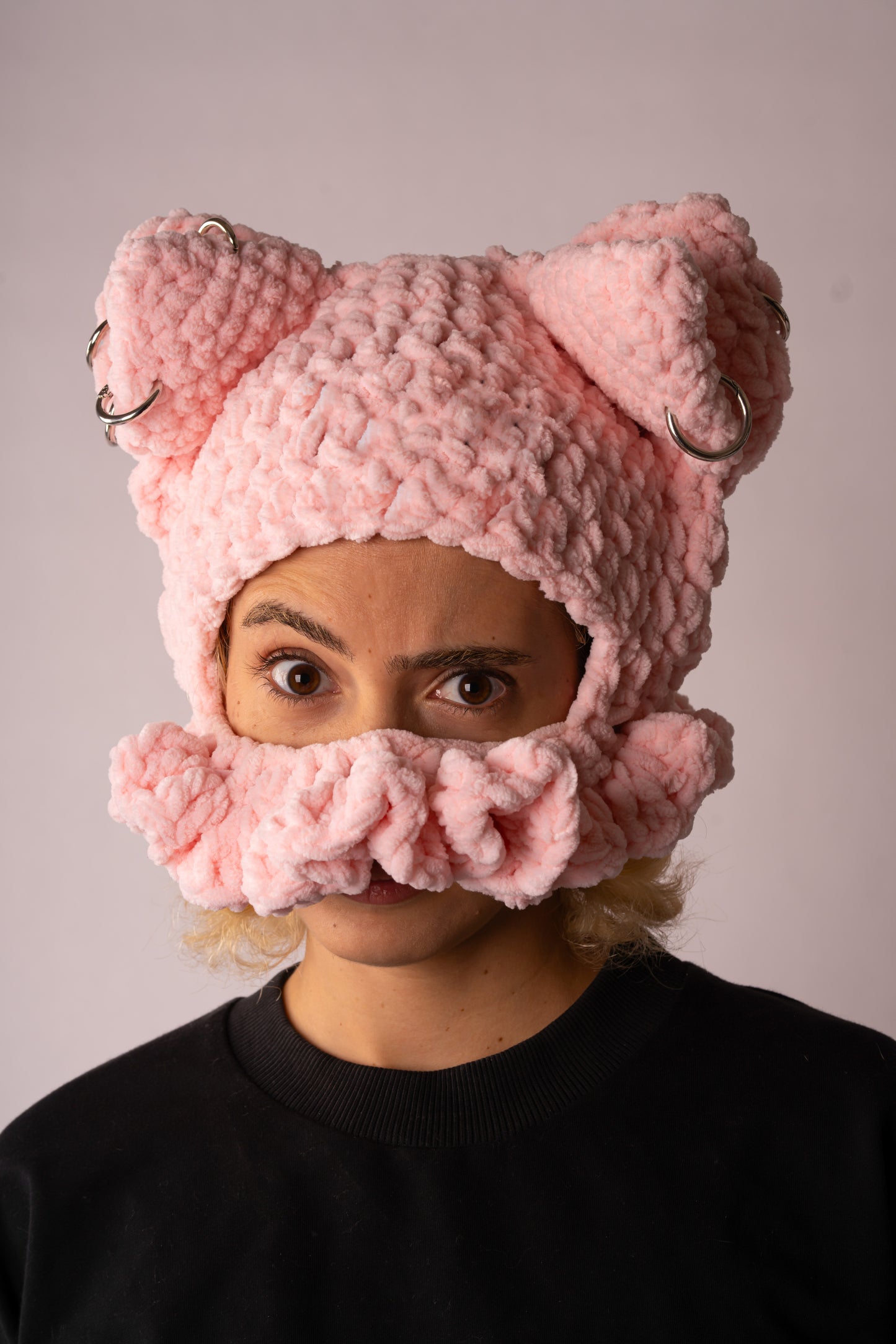 Ruffle Snuggle Beanie