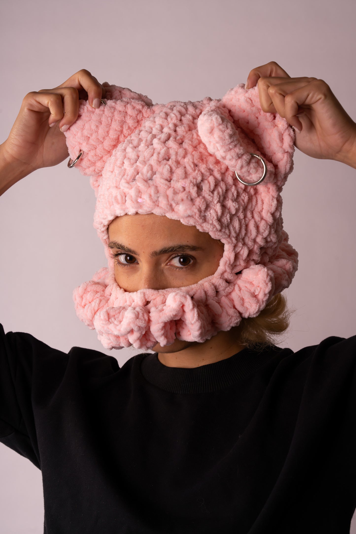 Ruffle Snuggle Beanie