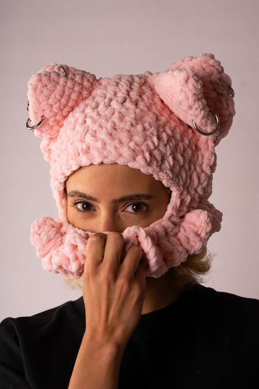 Ruffle Snuggle Beanie