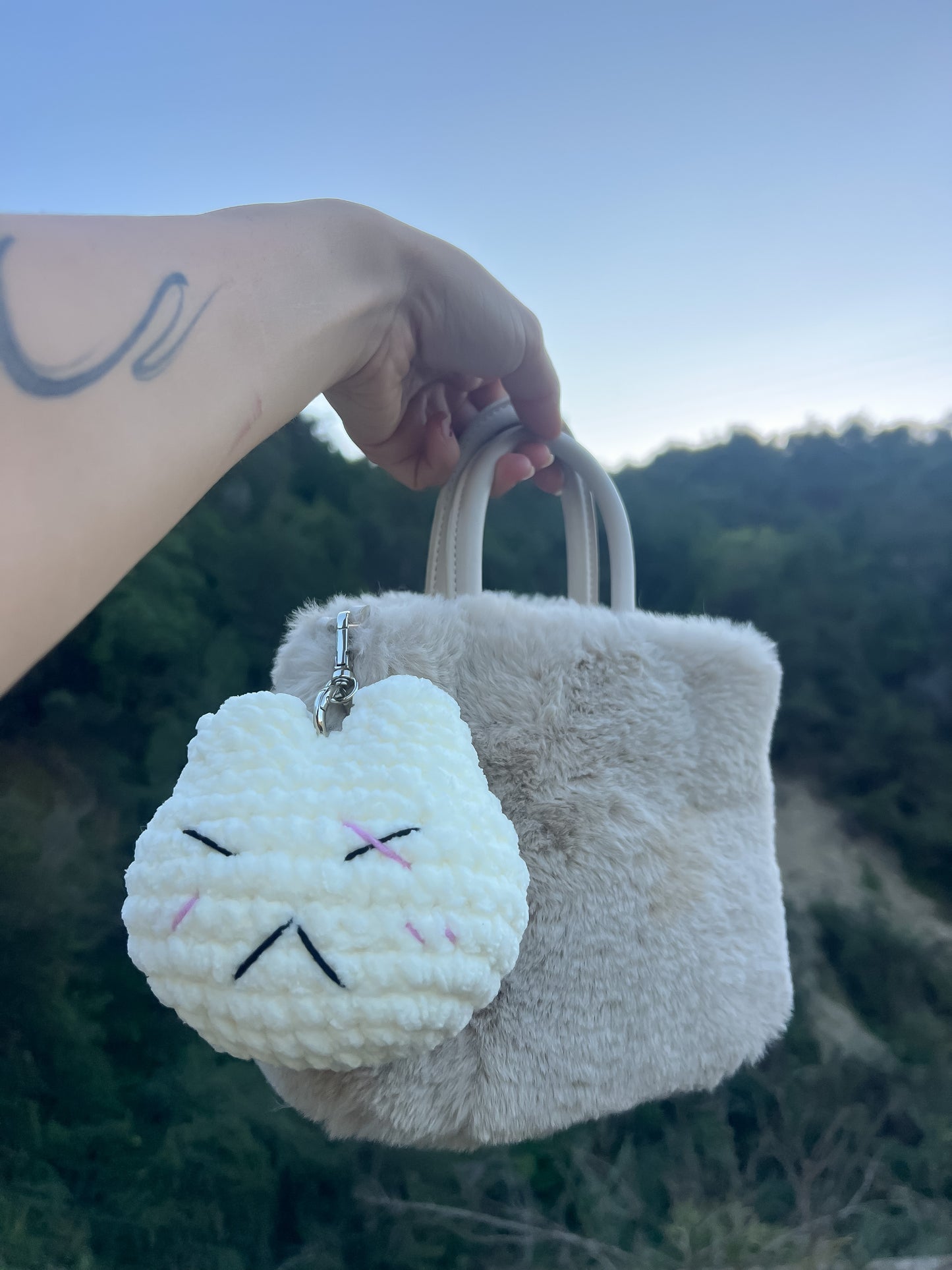 Dead Kitty bag charm